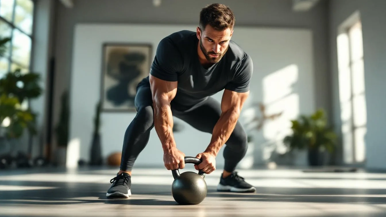 De verrassende kracht van de kettlebell: bouw spieren en een sterke core met één zware kettlebell