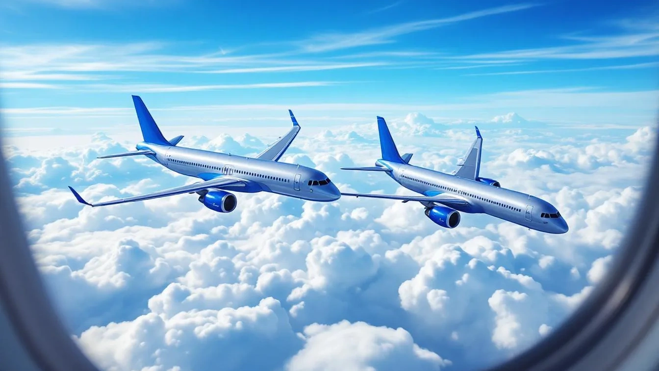 De wetten van de luchtvaart: waarom vliegtuigen elkaar op grote hoogte veel dichter naderen dan je denkt