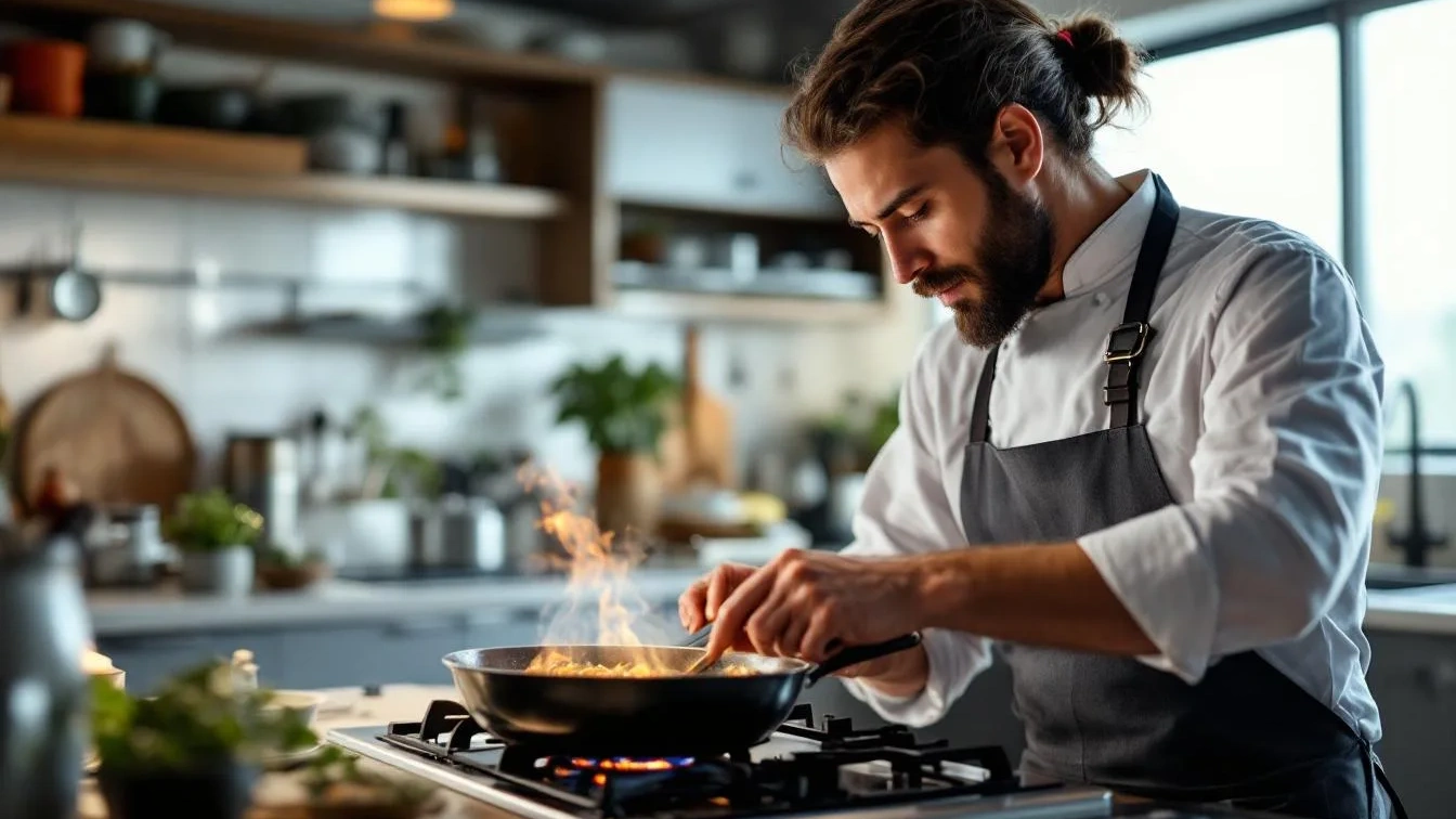 Een chef onthult de eenvoudige truc om te voorkomen dat je eten ooit nog aanbrandt in de pan
