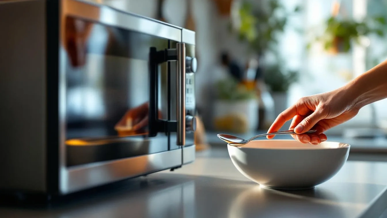 Gevaar in de keuken: dit voorwerp mag NOOIT de magnetron in!