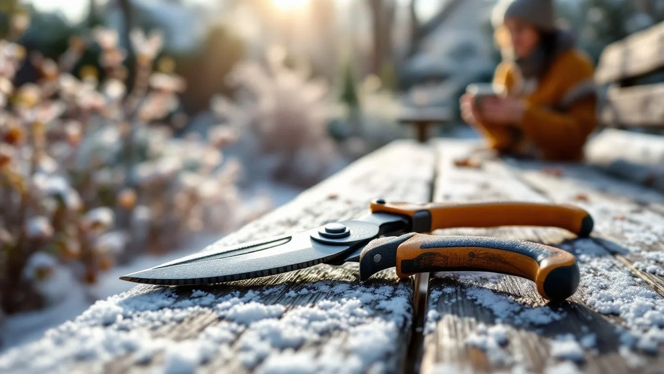 Laat de snoeischaar liggen: hoe de strenge winter je tuin een herstelmoment schenkt