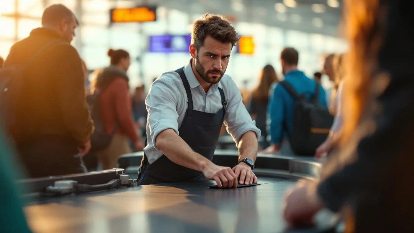 Medewerkers onthullen hoe bagagebanden worden gemanipuleerd: reizigers verdeeld